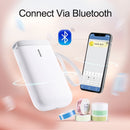 Mini Portable Label Maker, Bluetooth, For Office Home Kitchen Orgnization