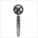 High Pressure Showerhead, Hand held with Fan, Built-in Filter, Turbo Propeller