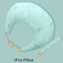 Multifunction Nursing Pillow - Breastfeeding Pillows for Mom and Baby with Adjustable Waist Strap and Removable Cotton Cover