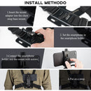 Mobile Phone Chest Mount Harness Strap Holder, Head Mount, Chest Mount