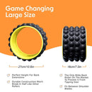 Relief Wheel Back Roller Massager, for Pain Relief, Deep Tissue Massage