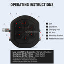 Wall-Mounted LED Light Music Boxing Machine for Kickboxing Boxing Karate Home Gym Training
