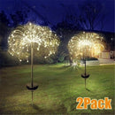Lumières de jardin magiques de feu d'artifice