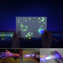 Planche à dessin luminescente pour enfants