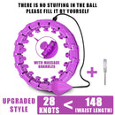 Smart Hoop Weighted Fit for Adults Weight Loss - 2 in 1 Fitness Massage