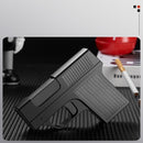 Metal Turbo Torch Lighter Gun, Windproof Gas