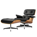 Mid Century Lounge Chair with Ottoman