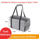 Pet Armrest Safety Seat - Pet Car Seat Travel Bag Suitable for Small Dogs and Cats