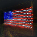 LED String Lights American Flag for Home Decor, Yard, Garden, Festival, Holiday