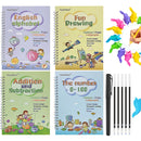 Cahier d'exercices magiques pour enfants