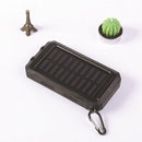 Portable Solar Power Bank 80000mAh, Built-in Flashlight, Compass, for All Smartphones, Electronic Devices
