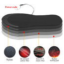 Heated Shoe Insoles Feet Warmer USB Rechargeable - Washable Thermal Insole Unisex