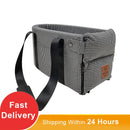 Pet Armrest Safety Seat - Pet Car Seat Travel Bag Suitable for Small Dogs and Cats