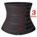 Neoprene Sweat Waist Trainer - Body Shaper for Women with Two Belts