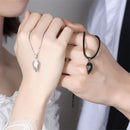 Magnetic Couple Necklace -  Two Souls One Heart Pendant Necklaces for Couple
