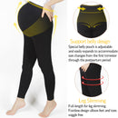 High Waist Maternity Leggings for Belly Support Body Shaper Trousers