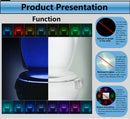 Motion Sensor LED Toilet Light