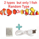 Poisson jouet disquette USB interactif