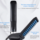 Multifunctional Hair Comb & Beard Brush Straightener