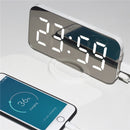 LED Mirror Alarm Clock