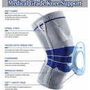 Silicone Spring Knee Protection Sleeve