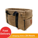 Pet Armrest Safety Seat - Pet Car Seat Travel Bag Suitable for Small Dogs and Cats
