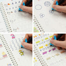 Cahier d'exercices magiques pour enfants