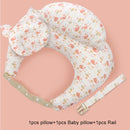 Multifunction Nursing Pillow - Breastfeeding Pillows for Mom and Baby with Adjustable Waist Strap and Removable Cotton Cover