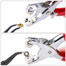 Precision Metal Snap Button Fasteners Pliers Kit Tool, Press Studs for Installing Clothes Bag