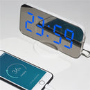 LED Mirror Alarm Clock