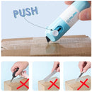 Thermal Paper Correction Fluid - Security Stamp Identity Protection Roller Stamper with Unboxing Knife