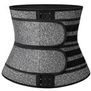Neoprene Sweat Waist Trainer - Body Shaper for Women with Two Belts