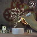 LED Note Board Night Lamp, Creative Message Board for Home, Bedroom, Child Room Decor