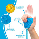 Dog Bath Brush Sprayer and Scrubber Tool - 2 in 1 Pet Grooming Supplies, Dog Wash with Hose and Shower Attachment