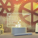 LED Note Board Night Lamp, Creative Message Board for Home, Bedroom, Child Room Decor