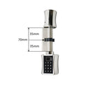 Multi-functional Biometric Cylinder Smart Door Lock