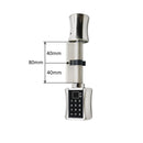 Multi-functional Biometric Cylinder Smart Door Lock