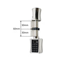 Multi-functional Biometric Cylinder Smart Door Lock