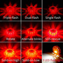 Fusée magnétique de sécurité d'urgence à LED