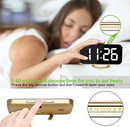 LED Mirror Alarm Clock