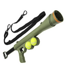 Dog Ball Launcher, Interactive Ball Thrower,  Load & Launch Tennis Balls for Dogs