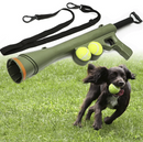 Dog Ball Launcher, Interactive Ball Thrower,  Load & Launch Tennis Balls for Dogs