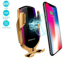 Automatic Clamping Quick Car QI Wireless Charger Stand
