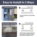 Magnetic Light Bar LED - Under Cabinet Lights with Motion Sensor & Activated Night Light Build