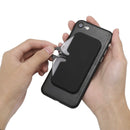 Legless Clamp Nose Retractable Reading Glasses for Men and Women, Portable Ultra-thin Glasses