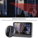 Digital Door Viewer - 1080P WiFi DoorBell Eye Peephole Camera with Monitor 4.3 Inch LCD Screen Motion Detection