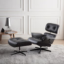 Mid Century Lounge Chair with Ottoman
