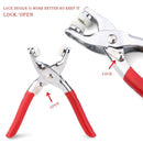 Precision Metal Snap Button Fasteners Pliers Kit Tool, Press Studs for Installing Clothes Bag