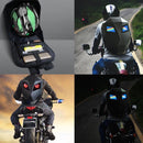 High Quality LED Motorcycle Backpack, Black