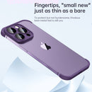 Frameless Bumper with Glass Lens Protector -  Shockproof Phone Cover On iPhone 12 13 and 14